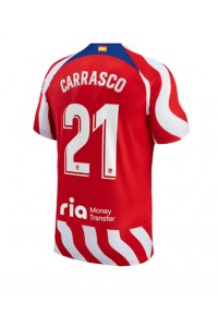 Fotbalové Dres Atletico Madrid Yannick Carrasco #21 Domácí Oblečení 2022-23 Krátký Rukáv